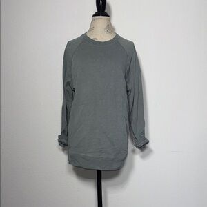 PINK Victoria's Secret Heather Green Sweatshirt